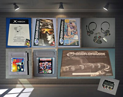 Original Zubehör für Nintendo 64 - xBox 360 - PS1, PS2, PS3 - Sega - Game Boy