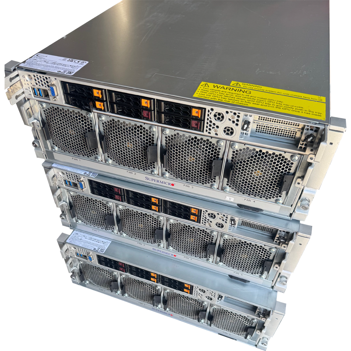8x A100 80GB SXM4 Supermicro 4U Server 2x AMD EPYC 128 Cores 1TB