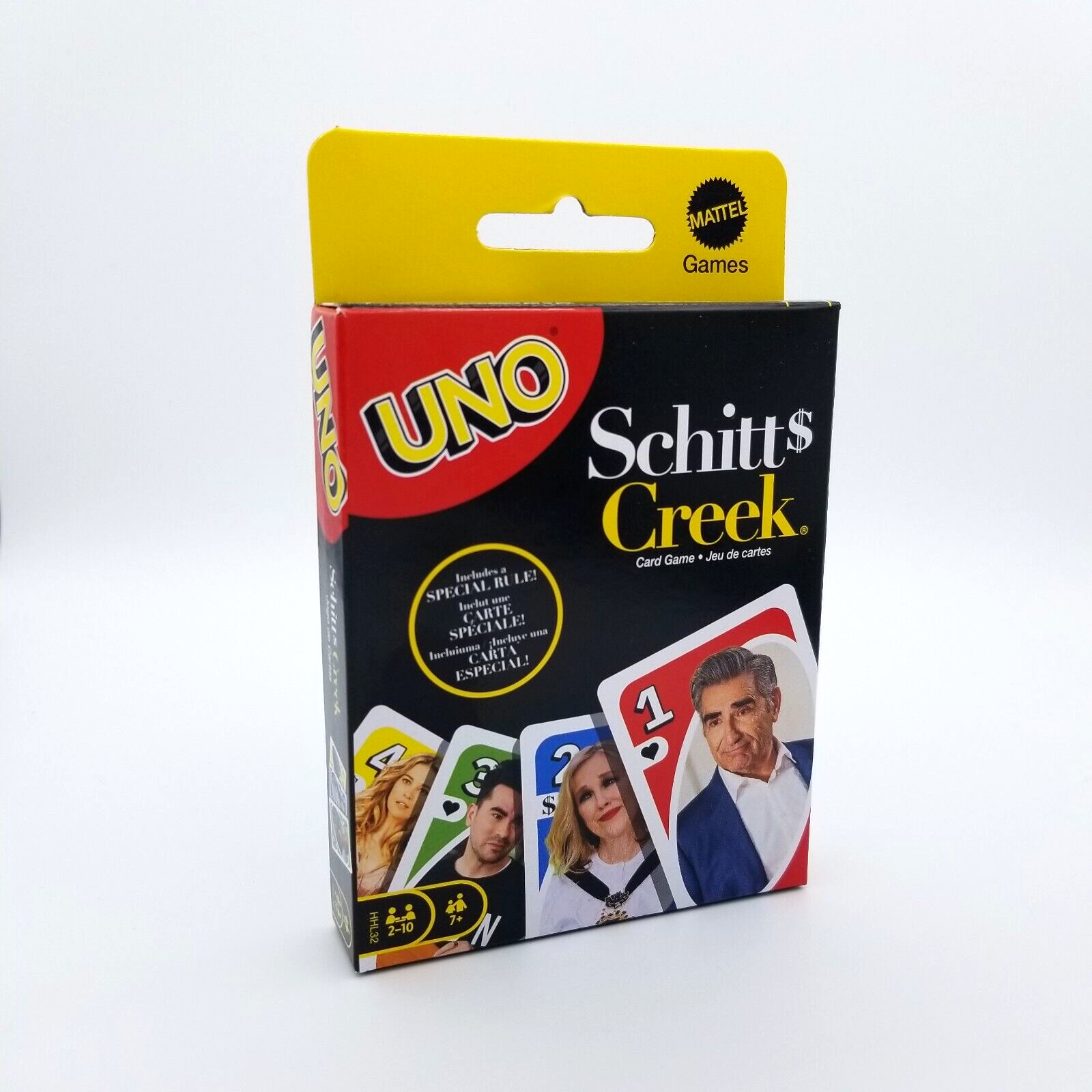 Jogo de cartas UNO Schitt's Creek com deck temático e regra