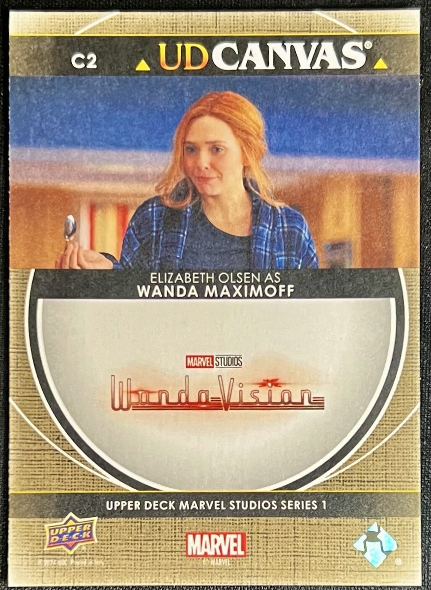 2024 Marvel Disney+ Series 1 Canvas Card #C2 Elizabeth Olsen