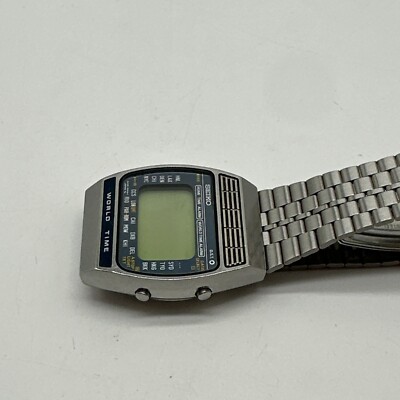 Seiko Men's Black Watch - A239-502A for sale online | eBay