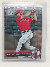 Nonie Williams 2017 Bowman Draft Baseball Chrome 1st #BDC-153 Los Angeles Angels