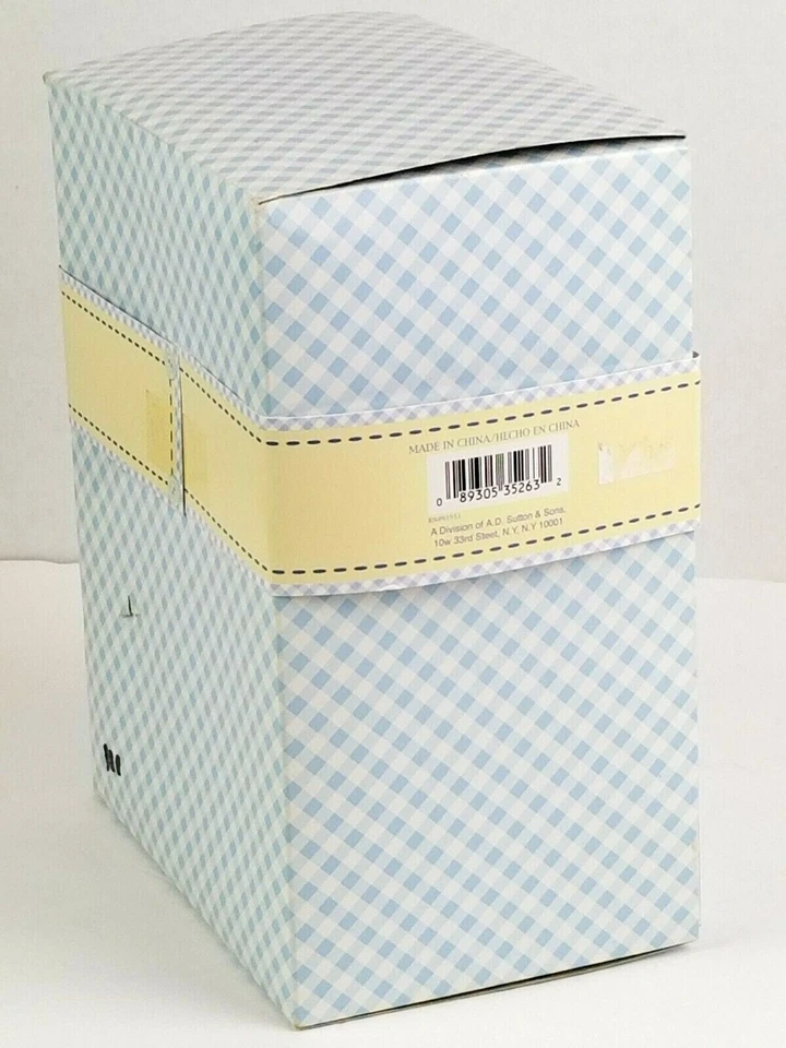 Baby Essentials Baby Keepsake Set de Regalo Azul 3 Piezas Cerámica - Foto 4 de 4