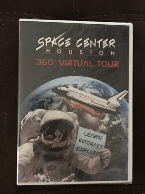 NEW UN-OPENED 360 DEGREE VIRTUAL TOUR SPACE CENTER HOUSTON DVD DISC VIDEO