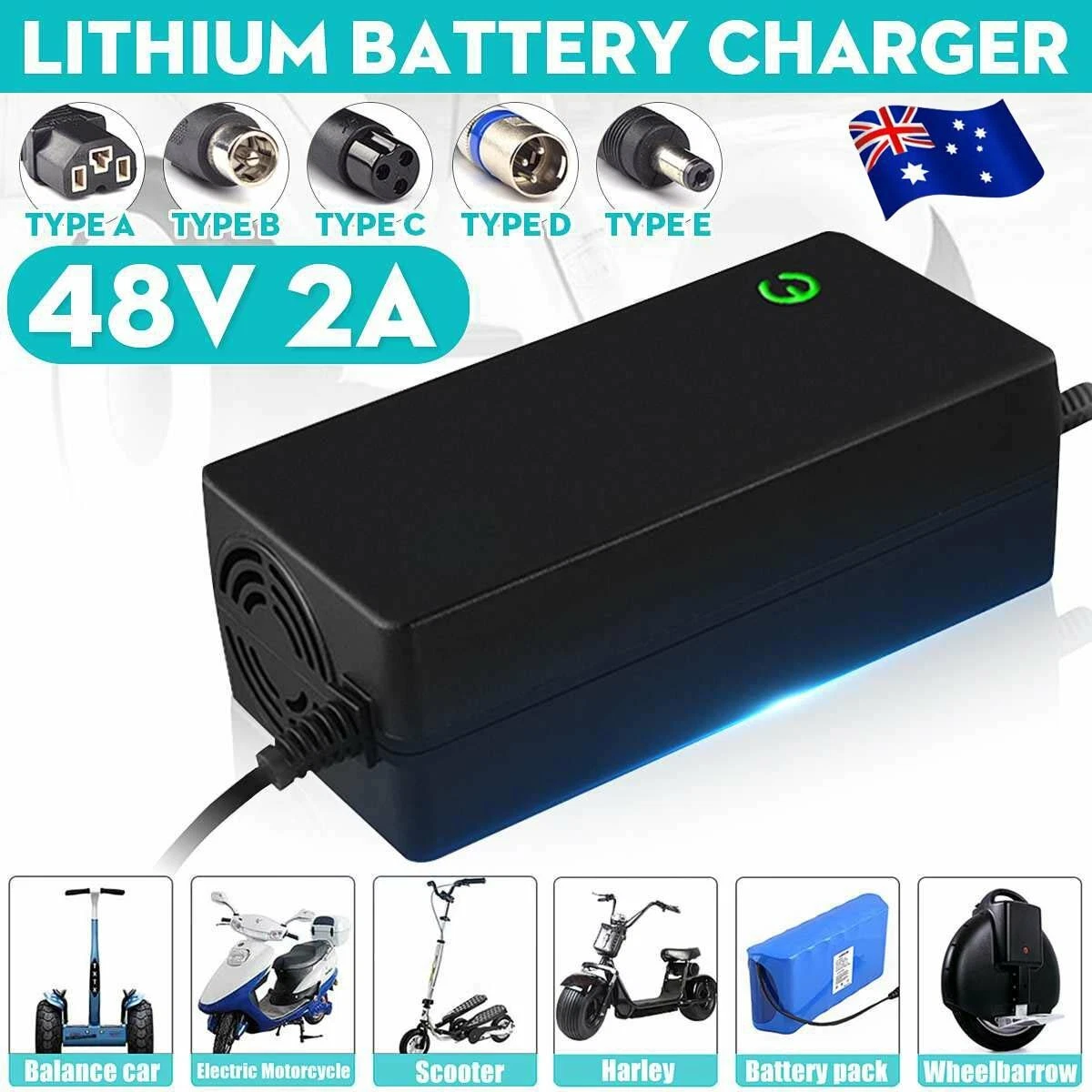 Electric motorbike charger sale