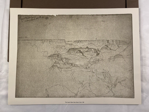 Thomas Moran: The Grand Canyon Sketches Reproduction Set of 10. 11.75" x 16" - Picture 12 of 16