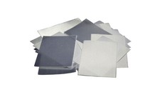 25 Textiletiketten ohne Aufdruck (Blanko)