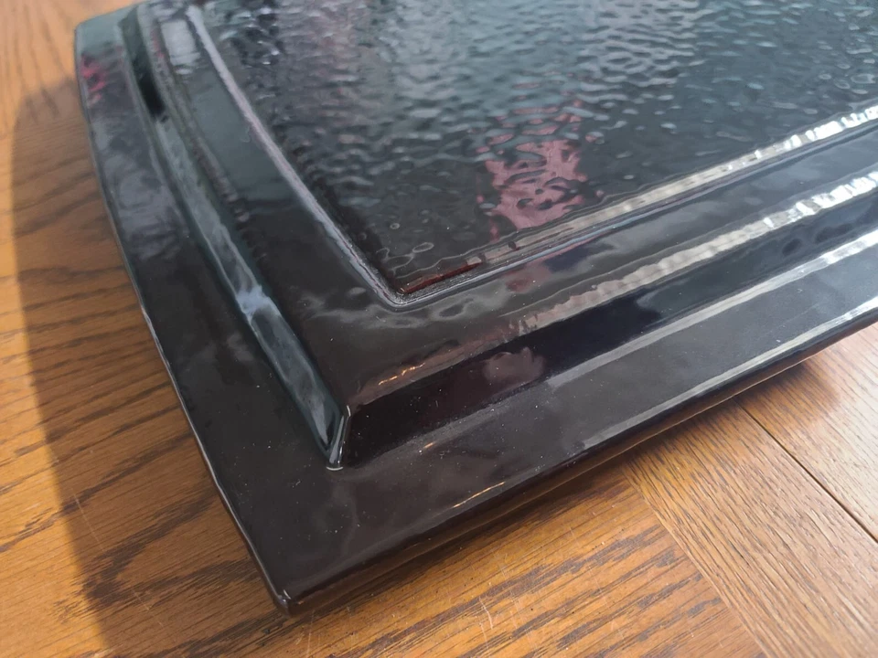 Cubierta superior esmaltada marrón Hampton H300 (220-375) Foto 3 de 4