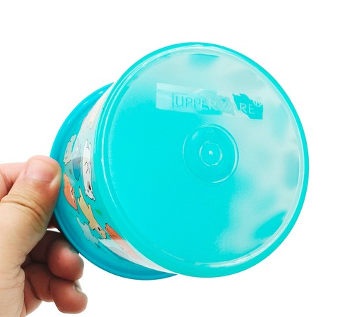 Vaso gigante de plástico Tupperware Bearbuddy Trio 450 ml bote compacto 570 ml - Imagen 26 de 42
