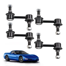 4PCS Front and Rear Sway Bar End Links For Chevy Corvette C5 C6 1997-2013