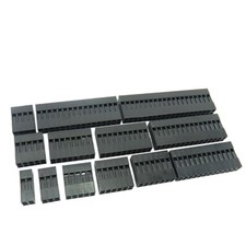 2.54mm Dupont Double Row Header Plastic Shell Housing Connector 2x2P-20P