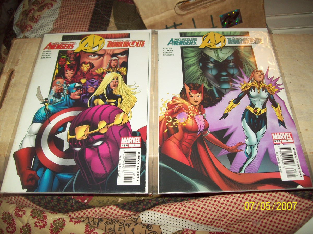 AVENGERS / THUNDERBOLTS #1-6 (COMPLETE MINI-SERIES) | eBay