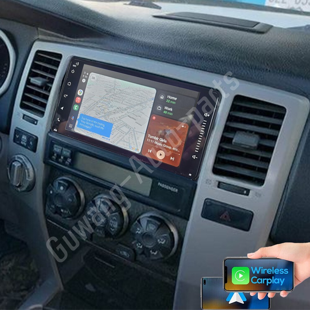 32GB For 2003-2009 Toyota 4Runner Apple Carplay Android 13