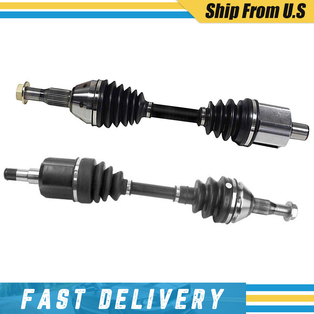 Front Left & Right Left & Right 2x CV Axle Assembly for OLDSMOBILE