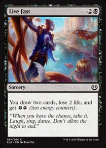 Live Fast x4 - Kaladesh - NM-Mint, English - Kaladesh