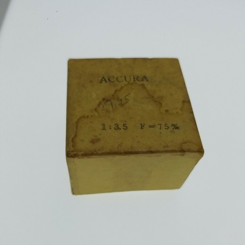 Accura Anastigmatic 75mm 1:3.5 Lens w Original Box EUC Buy 3 Ship Free - Picture 5 of 5