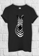 Zebra Animal Pattern Novelty T shirt Men Women Hoodie Sweatshirt Unisex  1054