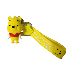 Disney Winnie the Pooh Keychain  Pooh Bear in Red Shirt  for Keys, Bags, Deco