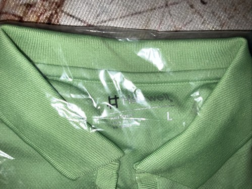 Hartwell Polo Golf Shirt Womens Large Kiwi Polyester Short sleeve New Sealed - Picture 23 of 24