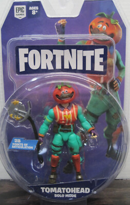 Fortnite Tomatohead 4'' Action Figure with Pickaxe Solo Mode Extra Saucy Series 6