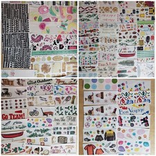 Lot of 100 Sheets of Creative Memories Scrapbook Stickers, Some Vintage