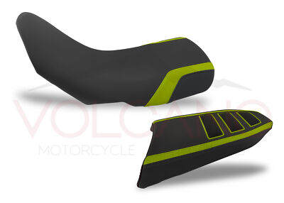 Passend für Yamaha Tenere 700 2019-2020 Volcano Design SATTELBEZUG schwarz Y055Cc171