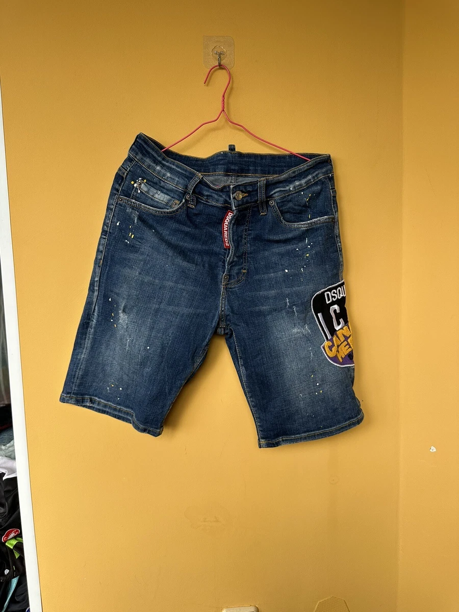 Dsquared2 Kids logo-print track shorts - Yellow