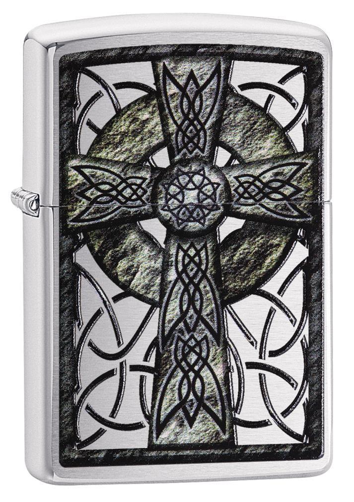 ZIPPO® LIGHTER ZIPPO Zippo Classic Iron Stone Zippo Logo Windproof Lighter – Zippo USA