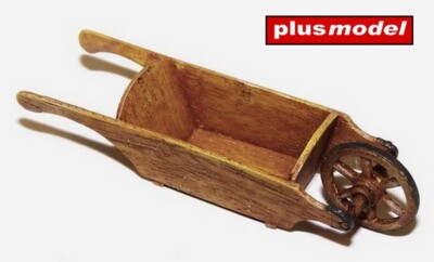 MW22 PLUSMODEL EL053 WOODEN WHEELBARROW ACCESSORIES  1/35