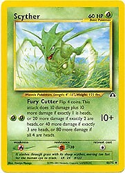 Pokemon Neo Discovery  46/75 Scyther Card