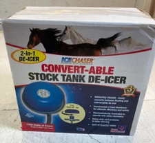 NEW Farm Innovators-ICECHASER H-418/10.4 Amps. Floating Stock Tank De-Icer (O1)
