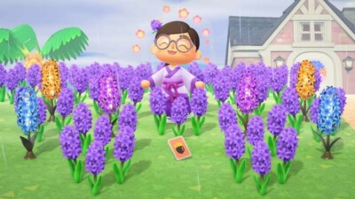 animal crossing hyacinth lamp diy