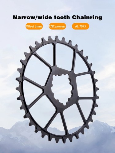 MTB Bicycle Chainring  Offset Bike Chainwheel For Direct Mount Crank Chainwheel - Picture 9 of 17