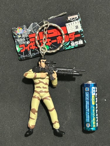 ☆ Golgo13 Duke Togo Figure B Keychain 2002 Banpresto Rare Old Anime From japan - Picture 2 of 20