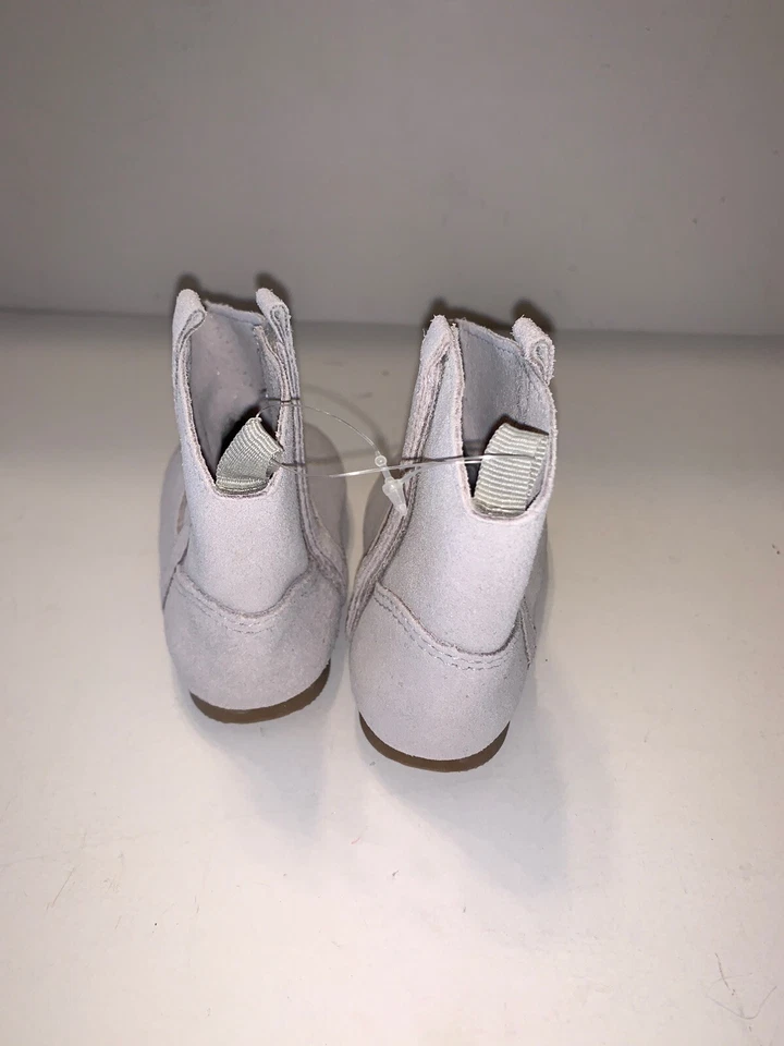 BabyGap Bebé Niñas Botín al Tobillo "GREY SPLASH" Talla 6-12M NUEVO Invierno Primavera Cálido Foto 3 de 4