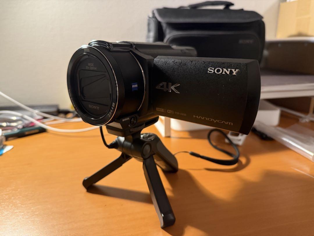 SONY HANDYCAM FDR-AX60 4K Video Camera 30x Zoom Hi-Res