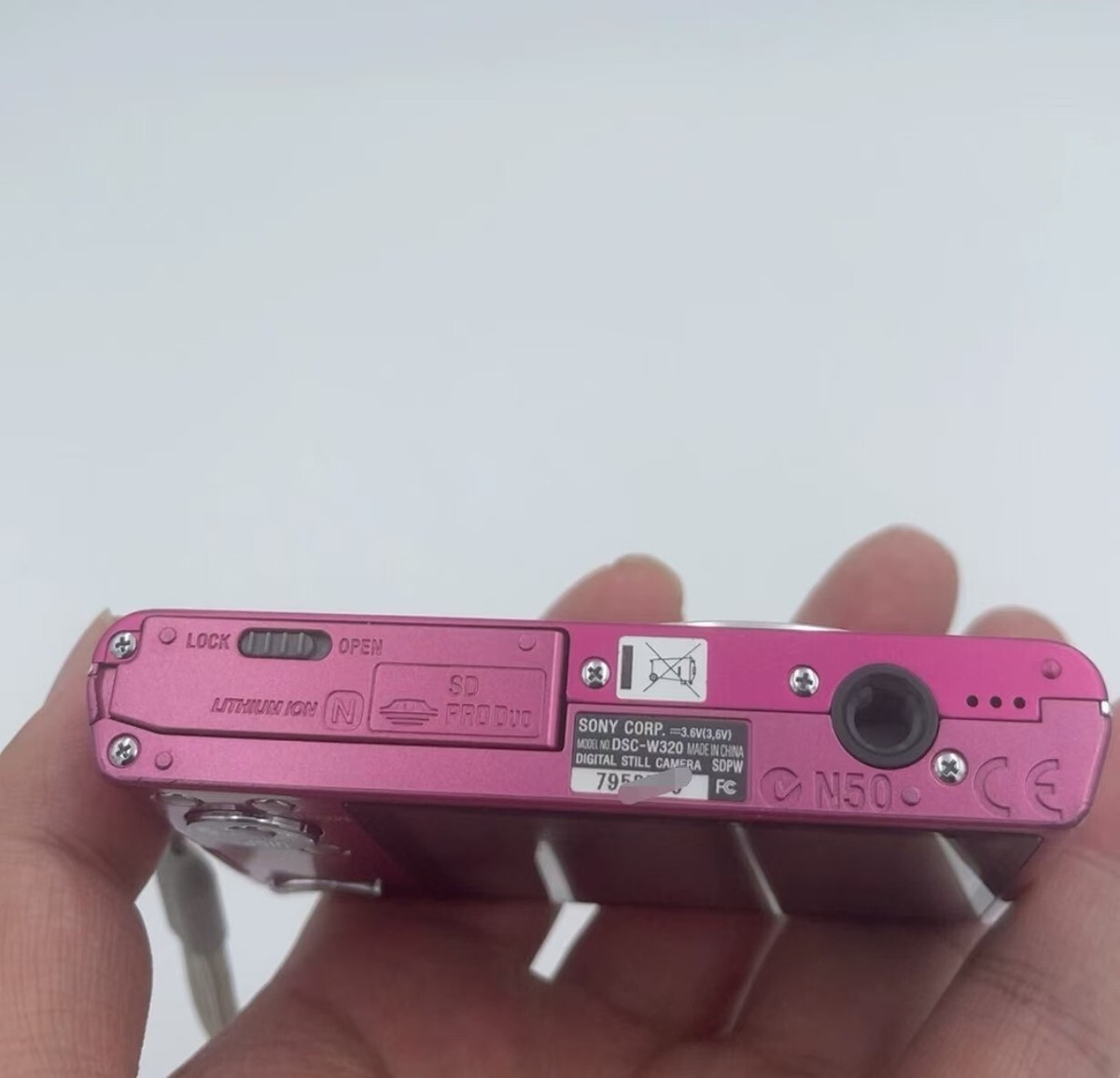 SONY Cyber-shot DSC-W320 ピンク　#180 Amazon.co.jp: Sony DSC-W320/P Digital Camera Cyber-Shot W320