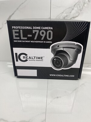 Open BoxIC Realtime EL-790 Security Color Camera 2.8-10mm SSDR Remote Free Ship!