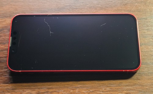 Apple iPhone 13 mini - Unlocked - Red - 256 GB - Fair - A2481 - LCD Burn - Afbeelding 4 van 19
