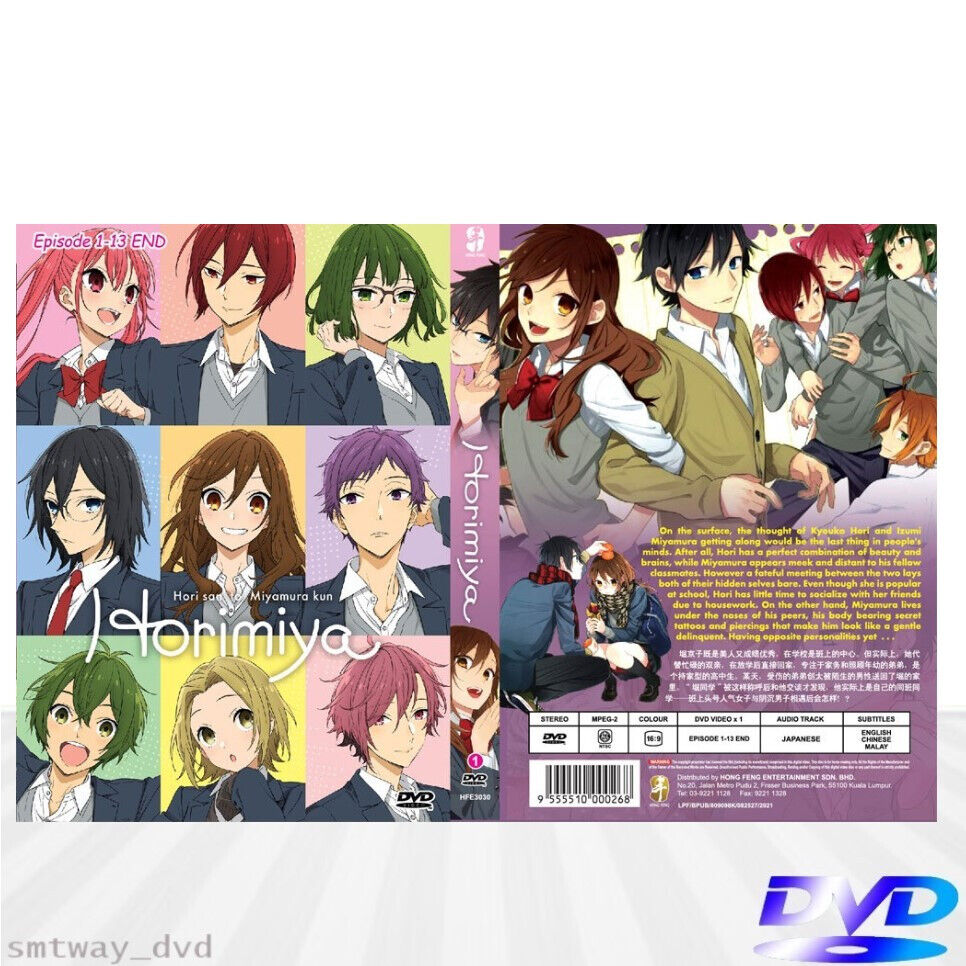 Horimiya Hori San To Miyamura Kun Ova Box 3 Sengoku Remi figure Card Set  DVD