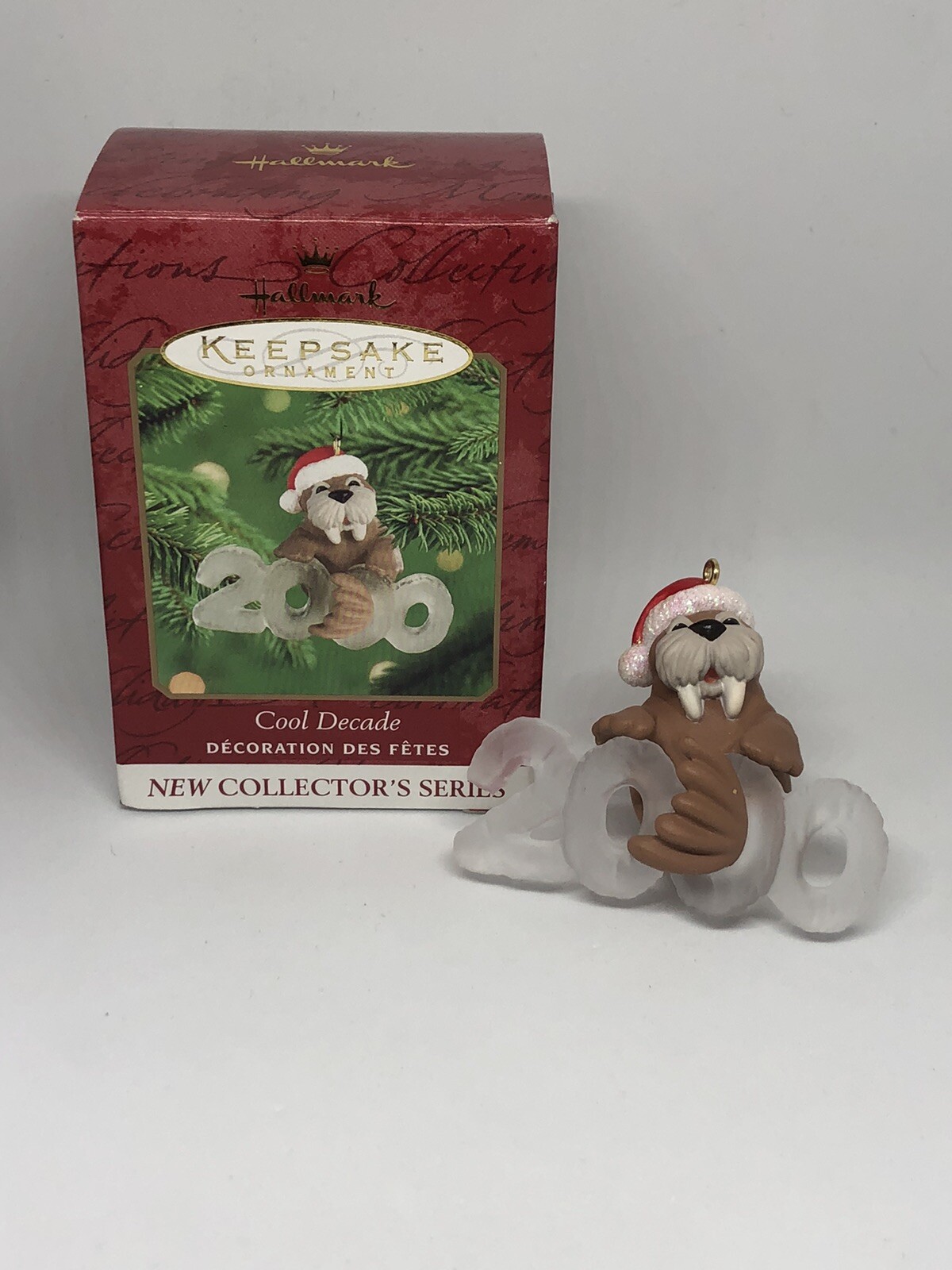 2000 Cool Decade Walrus Hallmark Keepsake Ornament New in Box Collector's Series