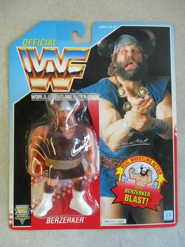 SEALED MOC VTG 1992 WWF BERZERKER BERZERKER BLAST ...