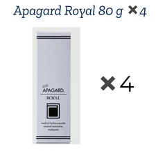 Sangi Apagard Royal Whitening Toothpaste  4pcs ✖️  80g  Made in Japan