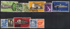 Nigéria 1963 11 timbres oblitérés (AM31)