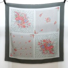 Yves Saint Laurent Silk Scarf large unused level perfect