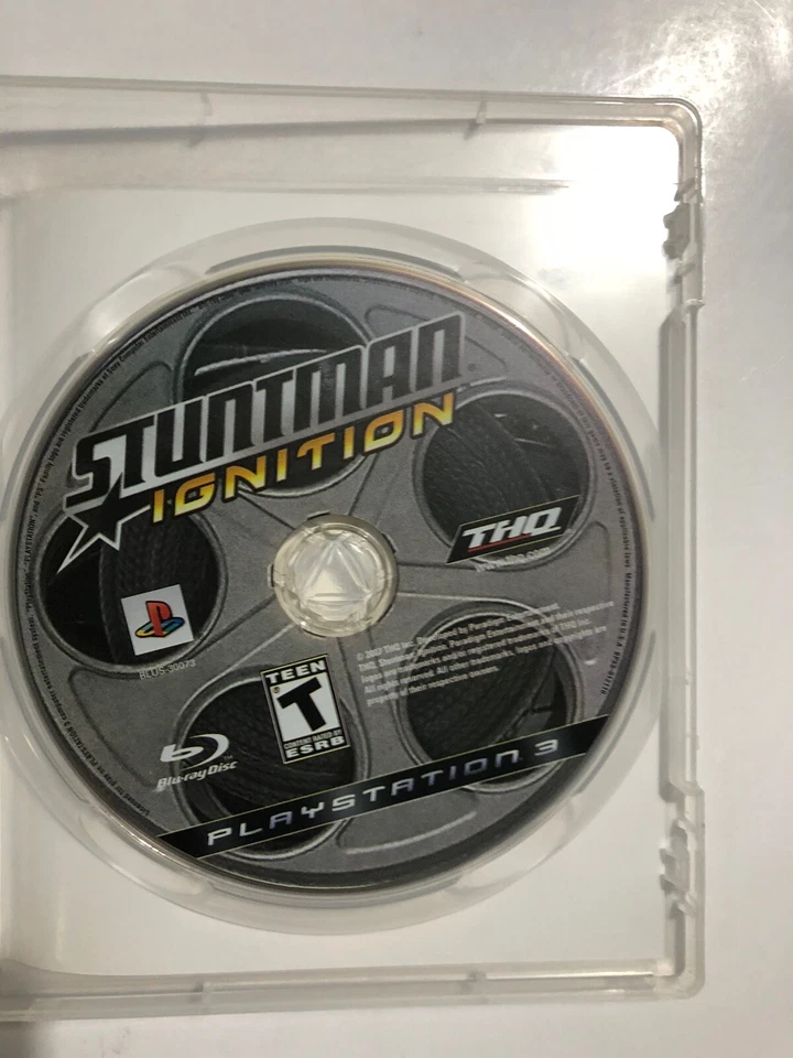 Stuntman Ignition PlayStation 3 Video Game with ￼Case & Disc manual TESTED - Image 4 of 4