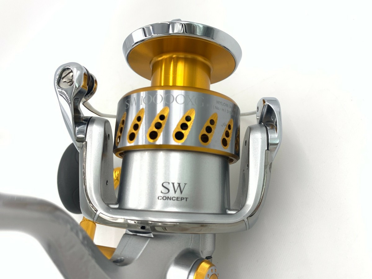 リール STELLA SW10000XG Shimano 08 STELLA SW 10000XG Spinning Reel Left Used From
