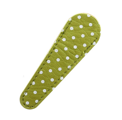 Medium Polka Dot Embroidery Scissors Sheath Light Green