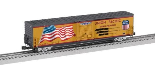 Lionel 6-85409 Union Pacific Steam LED Flag Box Car - New!! | eBay