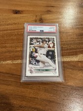 Juan Soto 2022 Topps Holiday Santa Claus Variation SSSP Super Short Print PSA 10